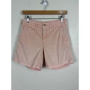 by Anthropologie Women’s Shorts Pink Sz 26 Minimalist Preppy Basic Brunch Staple